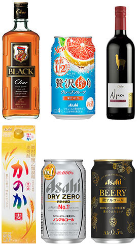 ビール類以外の酒類