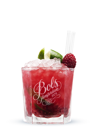 Raspberry Caipiroshka