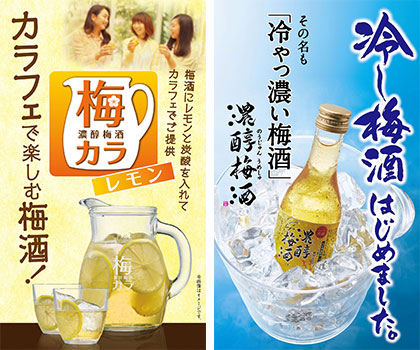 “とろっと深く、贅沢な甘さ”『濃醇梅酒』リニューアル発売