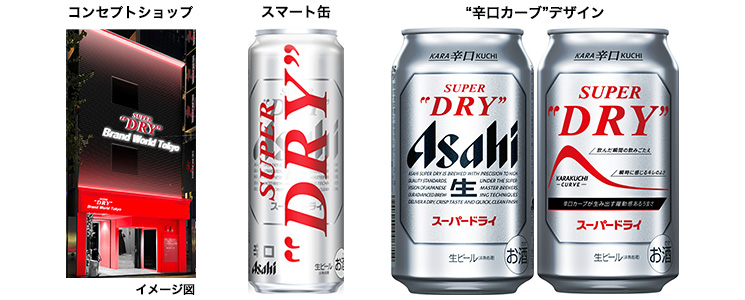 コンセプトショップ、スマート缶、“辛口カーブ”デザイン